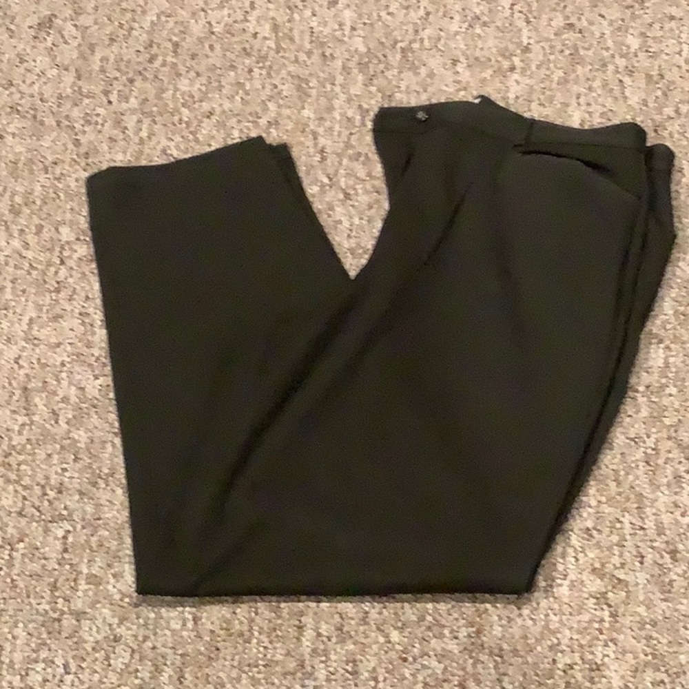 Talbots hunter green stretch slacks